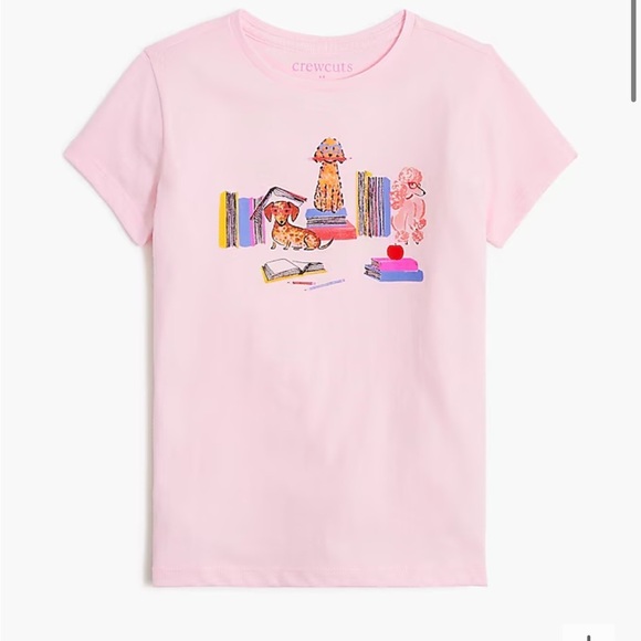 J. Crew Other - J crew Girls' study dogs graphic tee